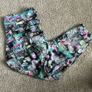 Lululemon Wunder Train High Rise Crop with pockets